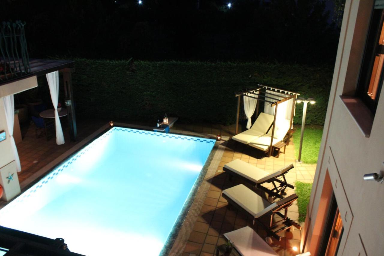 4-Seasons Pool Villa Near Meteora Trikala  Bagian luar foto